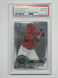 2018 BOWMAN JUAN SOTO #BTP44 SCOUTS TOP 100 CHROME ROOKIE PSA 10