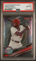 2022 BOWMAN’S BEST JAMES WOOD #TP7 TOP PROSPECTS PSA 10 POP 10