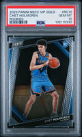 2023 PANINI NSCC VIP GOLD CHET HOLMGREN #RC10 ROOKIES PSA 10