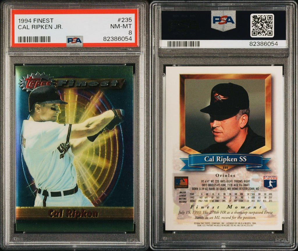 1994 FINEST CAL RIPKEN JR. #235 PSA 8